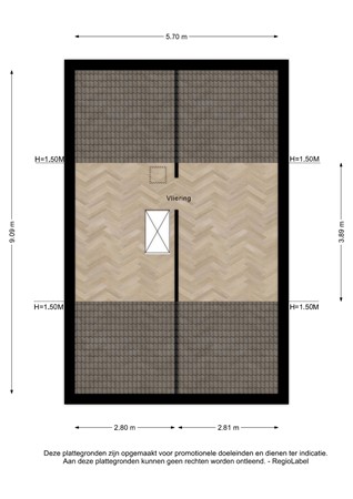 Floorplan - Langs de Wetering 28, 7431 EB Diepenveen